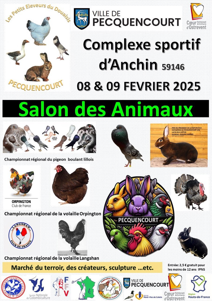 Salon des animaux Février 2025