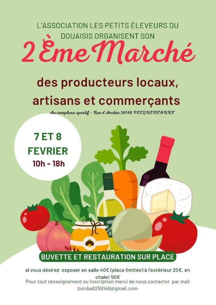 Affiche marché fevrier 2026